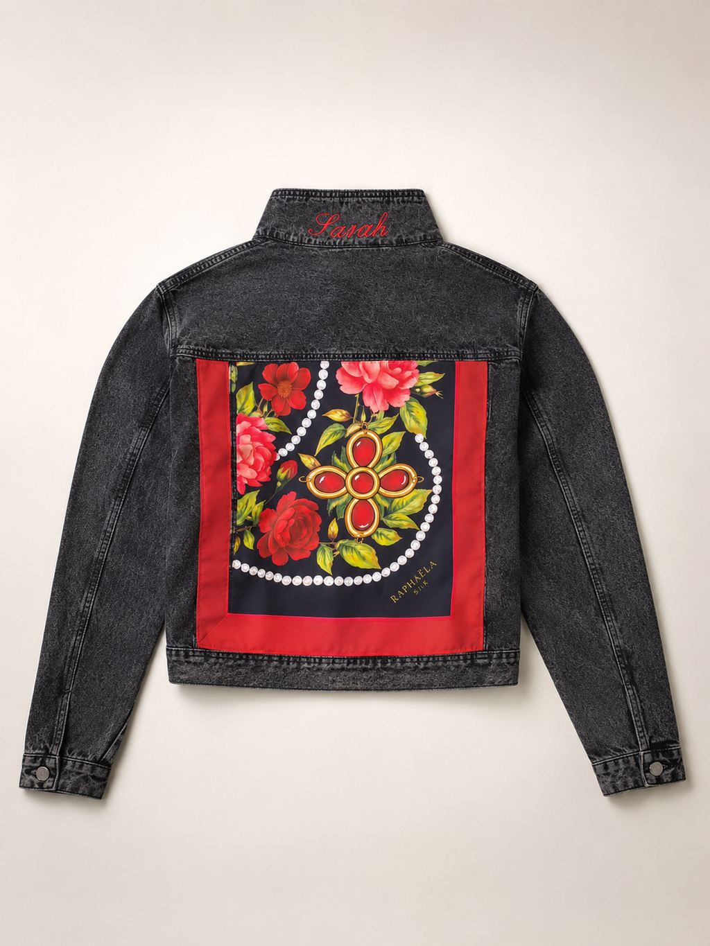 Blouson en jean personnalisé